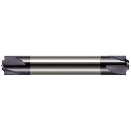Harvey Tool 0.01in. Radius x 0.06in. Pilot dia Carbide Corner Rounding End Mill DE, 4 Flutes, AlTiN Coated 929910-C3